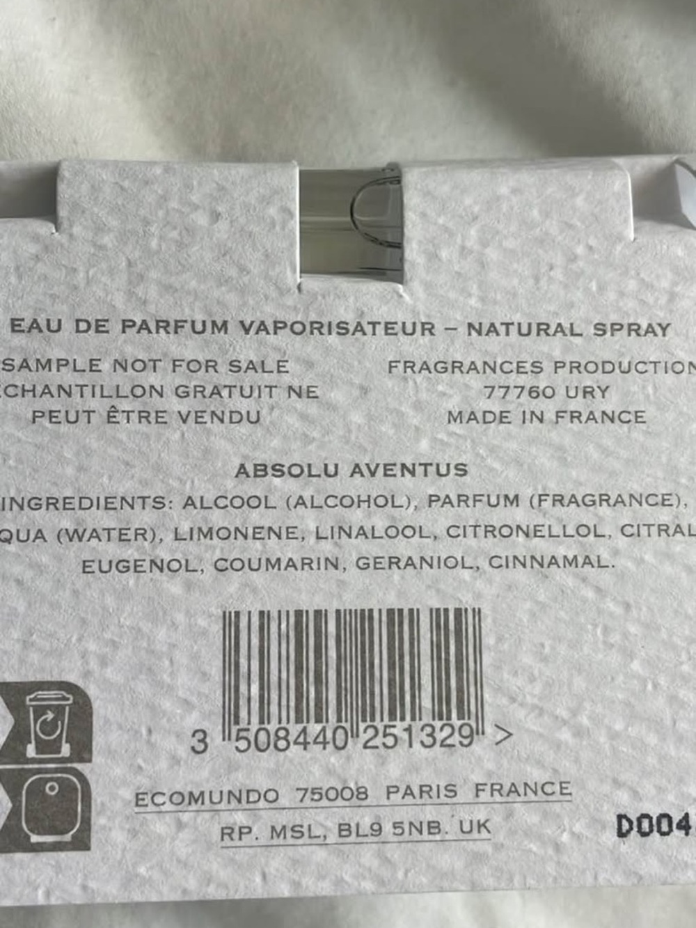 Creed bundle of 8 samples - Picture 3 of 10